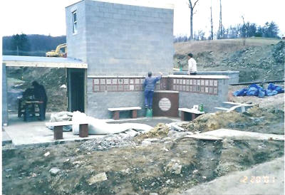 La Roche College Baseball Dugout